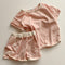 Conjunto Infantil de Algodón: Camiseta Suelta y Shorts