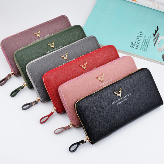 Cartera Mujer Grande con Cierre y Bolso Elegante Texturizado - Image 2