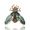 Insect Series Personalized Insect Phalangeal Oil Animal Brooch Green