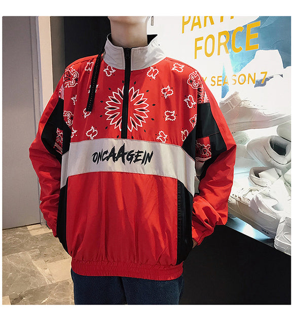 Chaqueta Hip Hop Retro de Calle