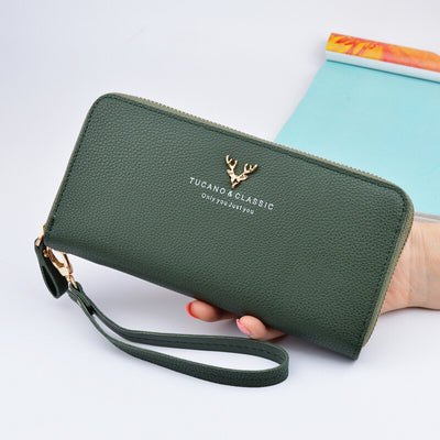 Cartera Mujer Grande con Cierre y Bolso Elegante Texturizado - Image 7