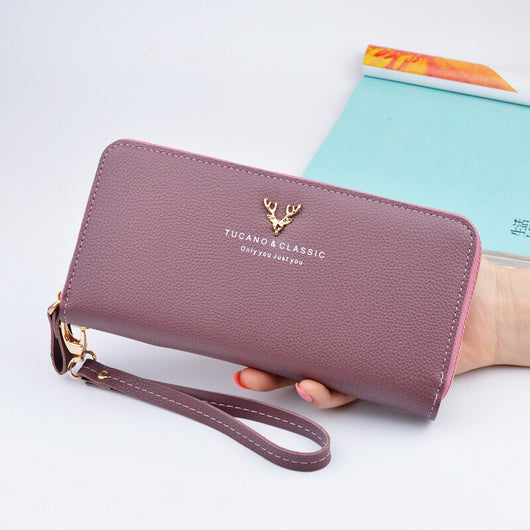Cartera Mujer Grande con Cierre y Bolso Elegante Texturizado - Image 6
