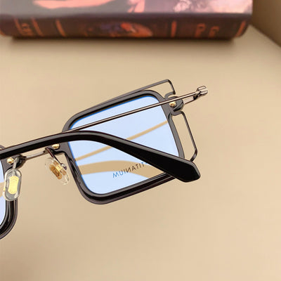 Gafas Cuadradas Personalizadas con Protección Azul para Hombre y Mujer - Image 20