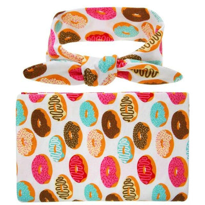 Manta Envolvente y Diadema Donut - Comodidad Total para tu Bebé
