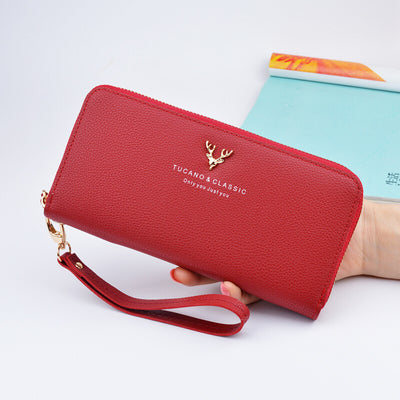 Cartera Mujer Grande con Cierre y Bolso Elegante Texturizado - Image 11