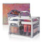 Kit Completo de Maquiagem Facial: Blush, Sombra e Batom Estilo Europeu e Americano