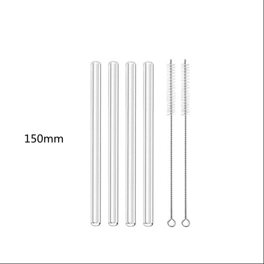 Pajitas de Vidrio Reutilizables para Té de Burbujas y Bebidas Frías - Image 19