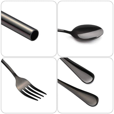 Juego de Utensilios Minimalista en Acero Inoxidable - Image 5