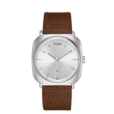 Reloj de Negocios Cuadrado para Hombre - Elegancia Profesional - Image 18