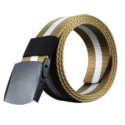 Cinturón de Lona para Hombre con Hebilla Automática Outdoor - Image 14