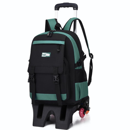 Mochila Escolar con Ruedas de Gran Capacidad para Primaria - Image 3