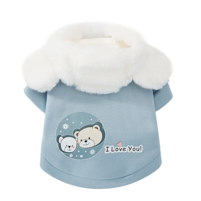 Suéter con Capucha Cartoon para Perros y Gatos - Image 13