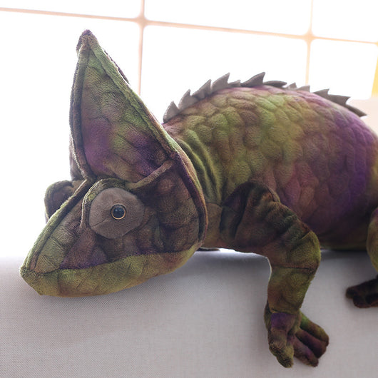 Peluche Camaleón Realista - Juguete Suave de Reptil para Niños - Image 9