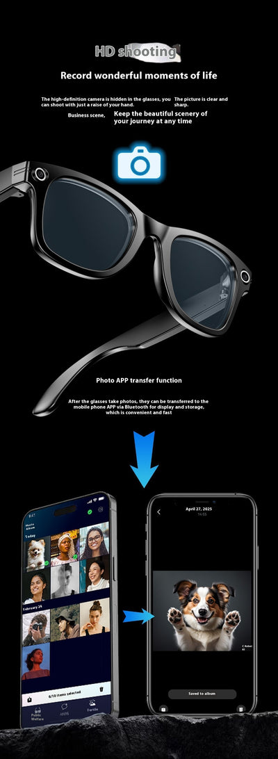 Gafas de Sol Inteligentes Bluetooth Generación 3 con Marco Magnético para Hombre - Image 17