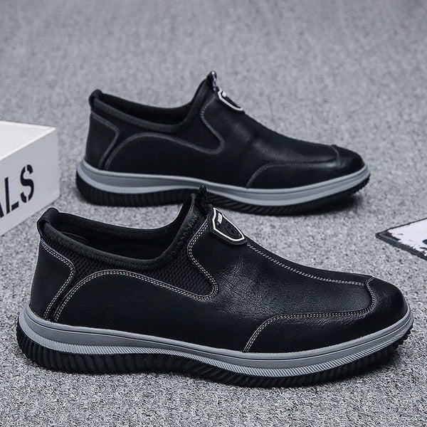 Zapatos de Cuero Suave Estilo Británico Transpirables para Hombre - Image 6