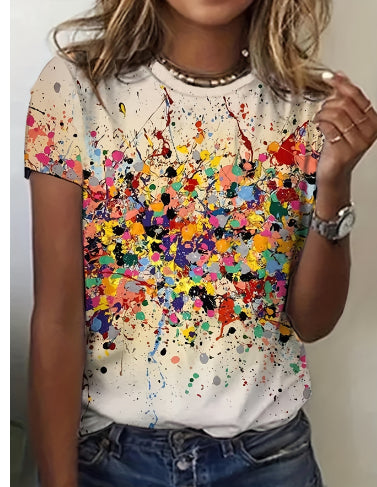 Blusa Estampado Girasoles 3D para Mujer - Image 9