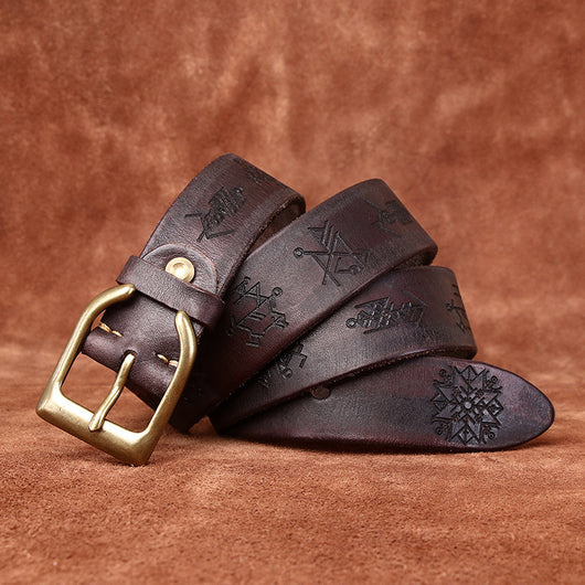 Cinturón de Jeans Tallado Retro Multiuso - Estilo Vintage Versátil - Image 8