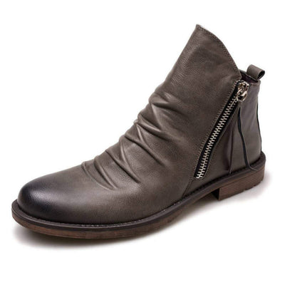 Botas de Cuero Altas para Hombre - Estilo para Todas las Estaciones - Image 9