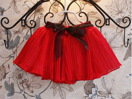 Conjunto Elegante de Dos Piezas con Falda Plisada de Gasa y Encaje - Image 9