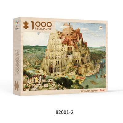 Puzzle de Madera para Adultos 1000 Piezas Formas Especiales Navidad Personalizado Juguete Educativo - Image 34