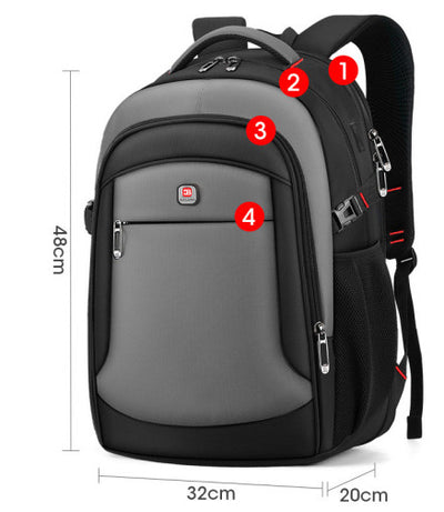 Mochila Portátil Casual para Hombre - Bolsa Escolar y Universitaria - Image 15