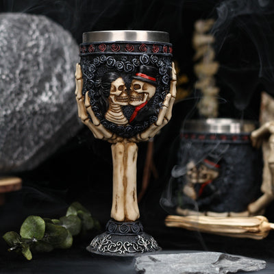 Adorno de Acero Inoxidable Calavera Punk Retro con Relieve 3D - Image 24