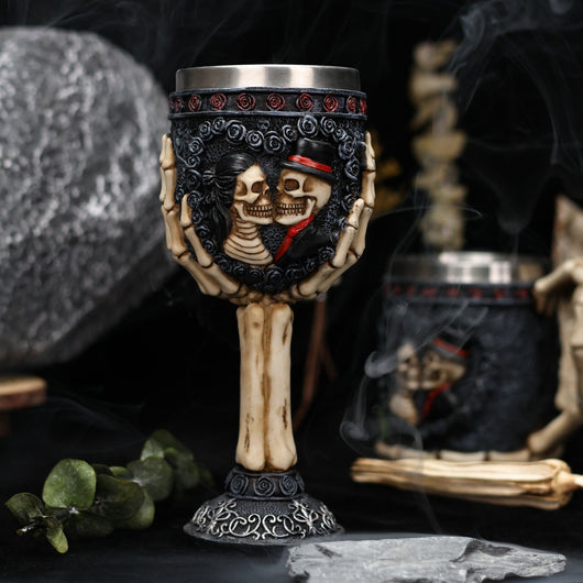 Adorno de Acero Inoxidable Calavera Punk Retro con Relieve 3D - Image 24