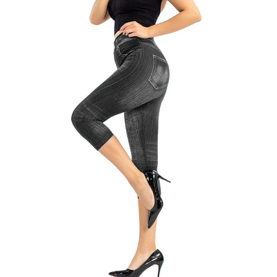 Jeans Slim Fit Levanta Glúteos con Estampado y Tela Elástica - Image 26