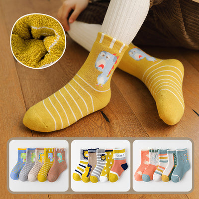 Calcetines Gruesos de Toalla para Bebé con Diseño Infantil - Image 22