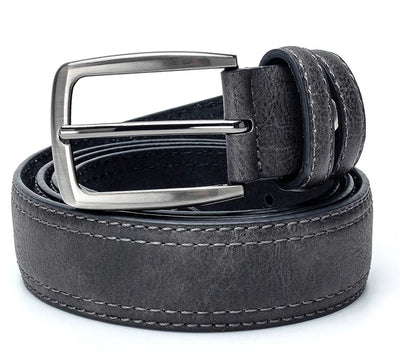 Cinturón de Cuero Vintage para Hombre - Diseño Clásico Luxury con Hebilla Premium - Image 6