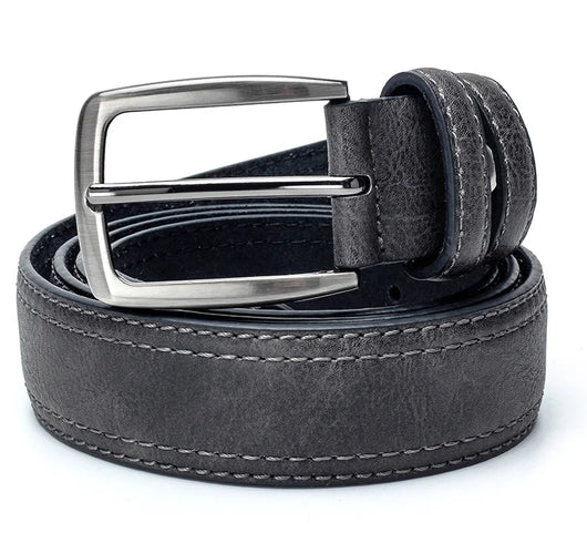 Cinturón de Cuero Vintage para Hombre - Diseño Clásico Luxury con Hebilla Premium - Image 6