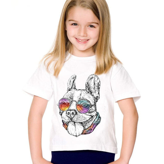 Playera Infantil Estampado Digital 3D Manga Corta Primavera Verano - Image 4