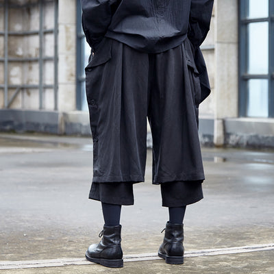 Pantalones Hakama Tobilleros Casual - Image 8