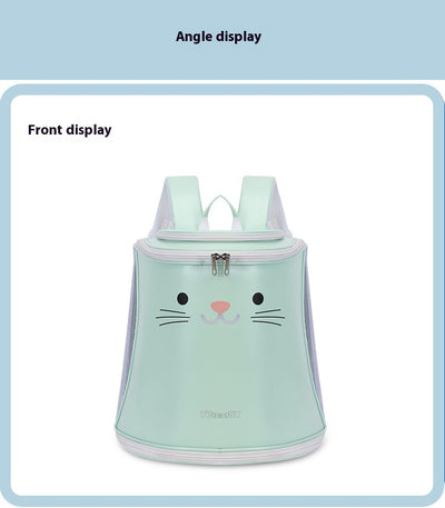 Mochila Transportadora Plegable para Mascotas - Gran Capacidad para Gatos y Perros - Image 11