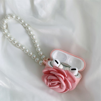 Funda Protectora Bluetooth Camellia Pearl con Cadena - Auriculares Inalámbricos - Image 11