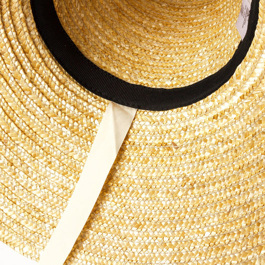 Sombrero de Paja Tejido Estilo Bohemio - Image 6