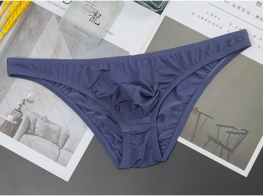 Bóxer Transparente Hombre Cintura Baja Seda Hielo Ultrafino Tanga - Image 10