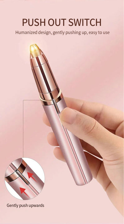 Depiladora Eléctrica 2 en 1 para Cejas y Vello Facial - Recargable USB, Impermeable y Portátil - Image 24
