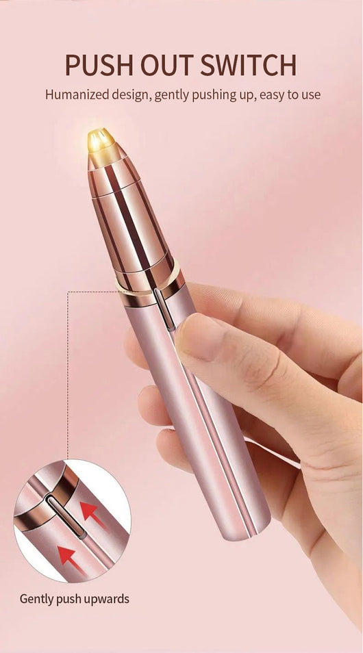 Depiladora Eléctrica 2 en 1 para Cejas y Vello Facial - Recargable USB, Impermeable y Portátil - Image 24