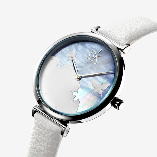 Reloj Inteligente Mujer Kallima Inachus Resistente al Agua con Diseño Floral - Image 11
