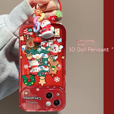 Funda Espejo Abatible para Celular Navideño - Image 2