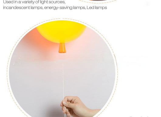 Lámpara de Pared con Patrón de Globos Coloridos - Image 25