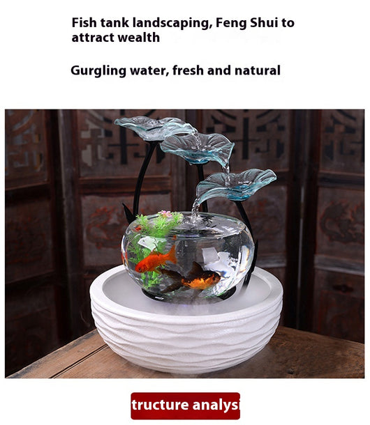 Acuario de Escritorio con Bonsái - Decoración Viva para tu Hogar - Image 11