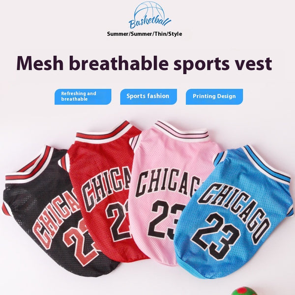 Chaleco Deportivo de Malla para Perros Talla Grande - Ropa Fresca para Verano