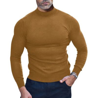 Suéter de Cuello Medio en Cashmere para Hombre - Image 2