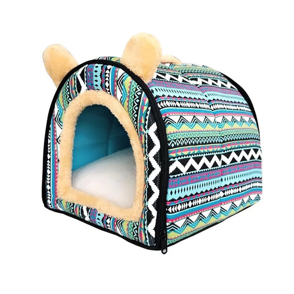 Arenero para Gatos con Caseta Protectora