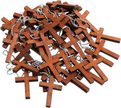 Colgante Ornamental Cruz de Madera Artesanal - Image 17