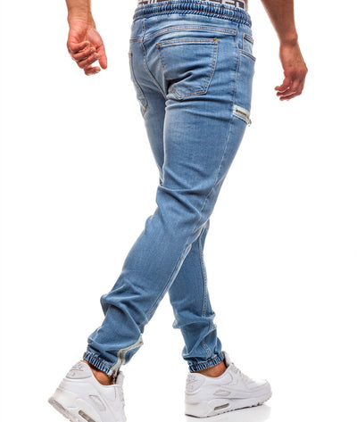 Pantalones Quirúrgicos con Cierre de Movimiento Vaquero - Image 13
