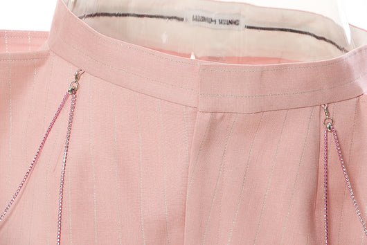 Shorts Brillantes Atrevidos con Strass - Estilo Neutral Chic para Mujer - Image 8