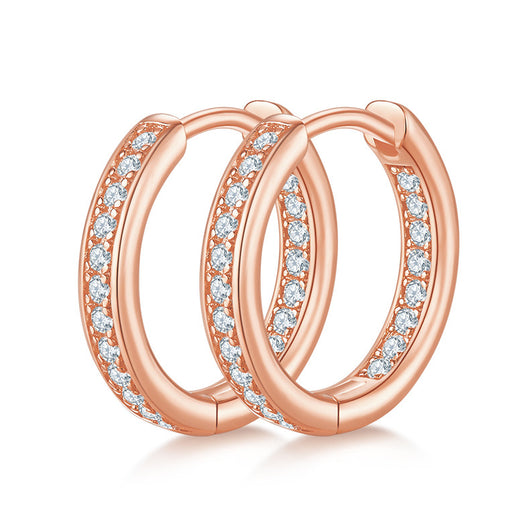 Aretes de Moissanita en Plata de Ley con Diamantes de Alta Calidad - Image 7